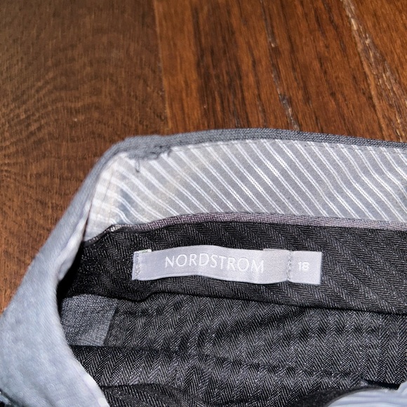 Nordstrom Grey Youth Dress Pants - Picture 3 of 4